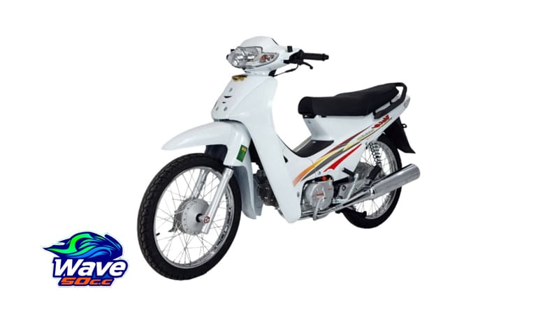 Thiết Kế Thanh Lịch Và Những Điểm Nhấn Của Wave 50cc Trắng