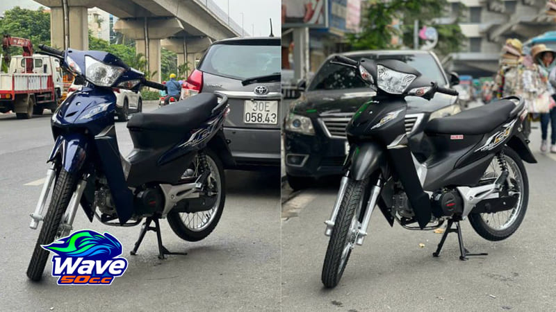 Các Mẫu Xe Wave 50cc Phổ Biến Trên Thị Trường