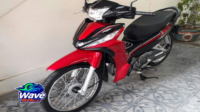 So Sánh Xe Wave RSX Màu Đỏ Đen Với Các Phiên Bản Khác
