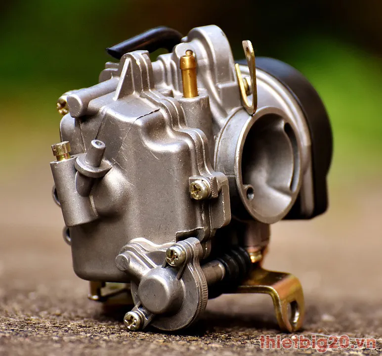 Sơ đồ cấu tạo của chế hòa khí xe máy