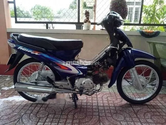 Wave Alpha đời 2004 sử dụng động cơ 97cc