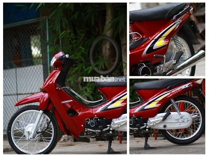 Thiết Kế Tổng Thể Và Ngoại Hình Cứng Cáp Của Honda Wave Alpha 2002