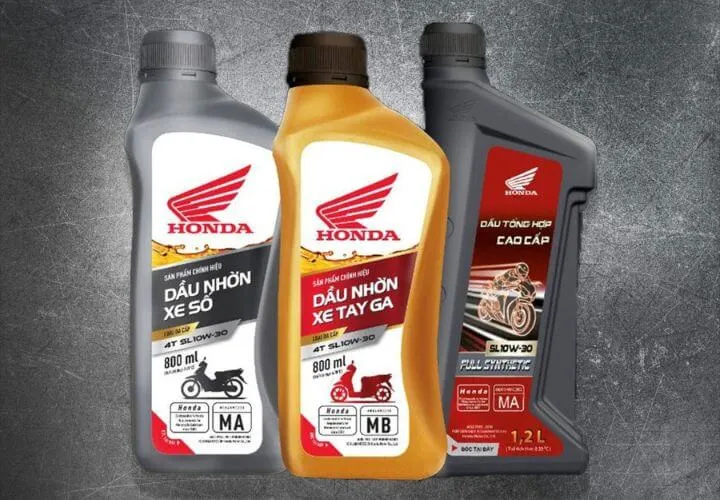 Đánh giá dầu nhớt Honda chính hãng giá rẻ, đáng tin cậy cho xe máy