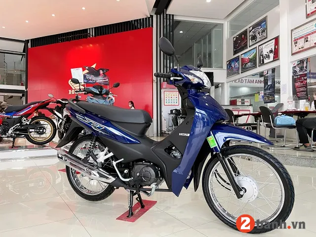 xe wave mới nhất 2025 phiên bản tiêu chuẩn màu xanh dương