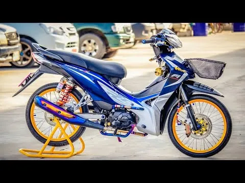 Xe Wave S110 độ kiểng tinh tế với mâm đúc và phanh đĩa Brembo