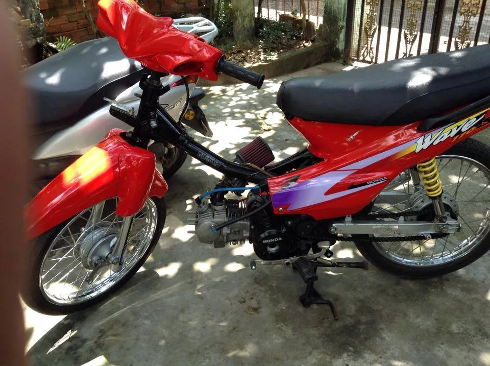 Mẫu xe Wave Alpha độ cấu hình 62zz chuyên nghiệp cho dân chơi tốc độ