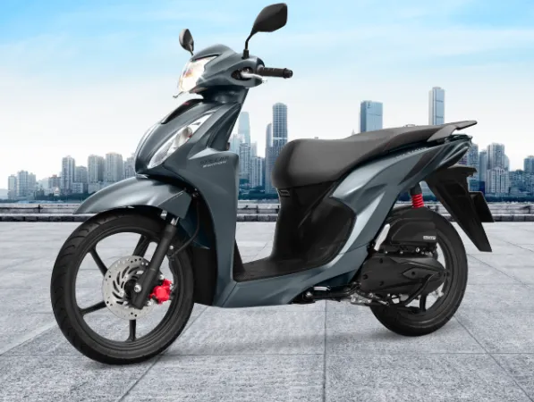 Cấu trúc tổng thể của dòng xe Honda Vision 2022 phiên bản tiêu chuẩn, tối ưu hóa cho người dùng Việt Nam