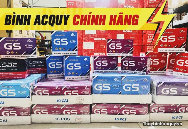 Cửa hàng uy tín chuyên cung cấp bình ắc quy xe Wave chính hãng, cập nhật giá bình ắc quy xe wave