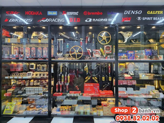 Lựa chọn phuộc trước LCM ty bạc cho xe Wave giúp cải thiện độ nhún và độ bền