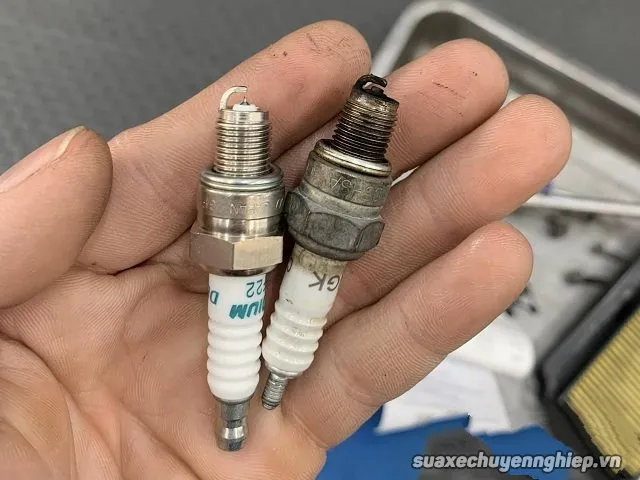 Thay bugi cho xe wave giá bao nhiêu tiền - 1