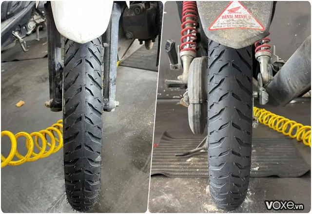 Wave a - rsx - blade 110 thay vỏ xe michelin nào tốt giúp an tâm đón tết - 3