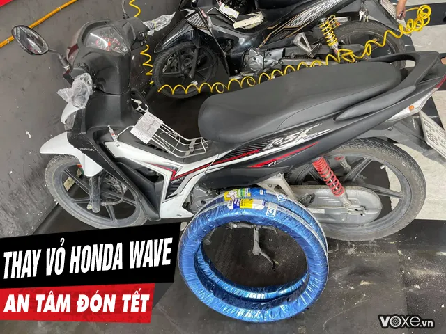 Wave a - rsx - blade 110 thay vỏ xe michelin nào tốt giúp an tâm đón tết - 1