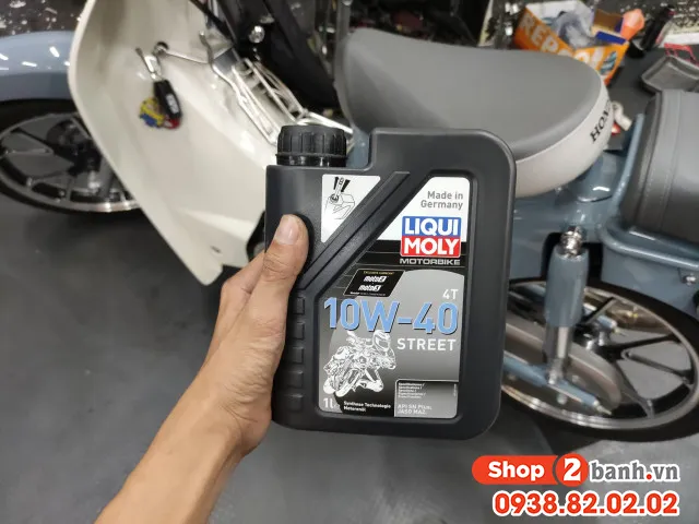 Sử dụng nhớt Liqui Moly cho Wave RSX