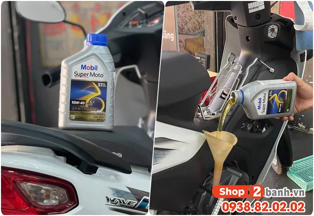 Xe wave bao lâu thay nhớt - 3