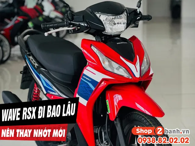 Xe wave bao lâu thay nhớt - 1