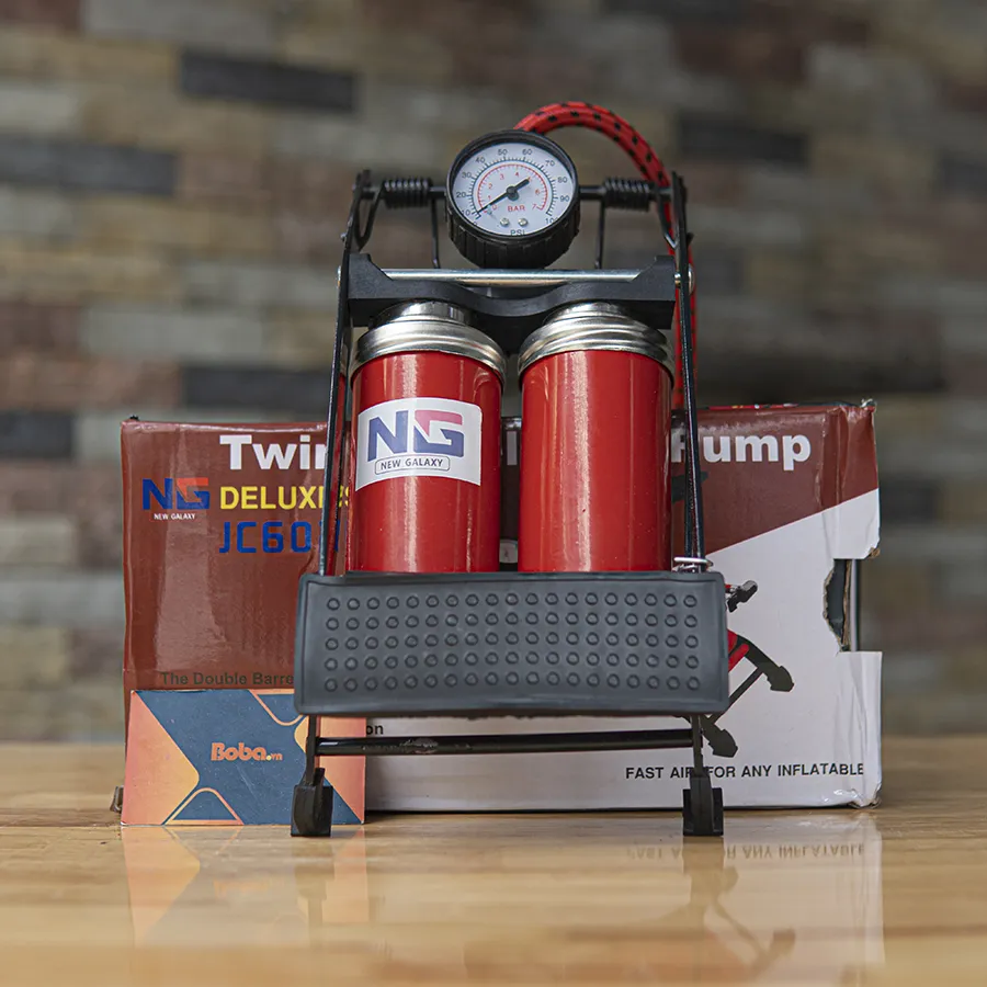 Bơm hơi xe máy 2 xi lanh NG