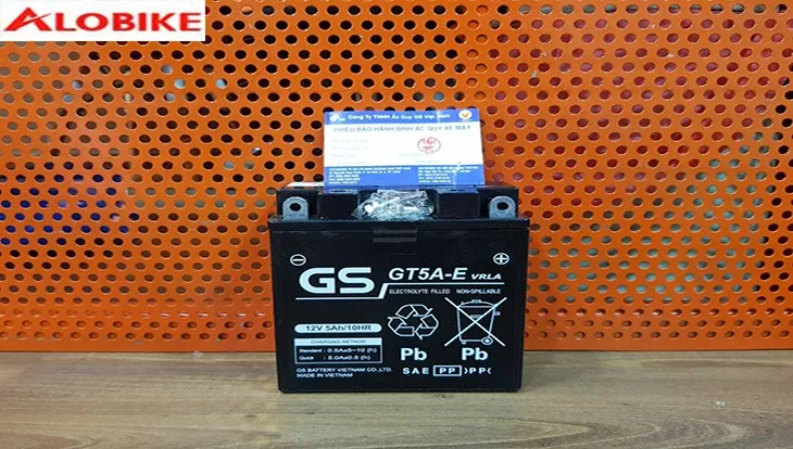Bình Ắc quy xe máy Wave
