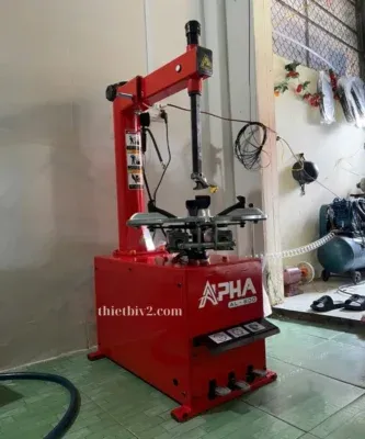 máy tháo vỏ xe alpha