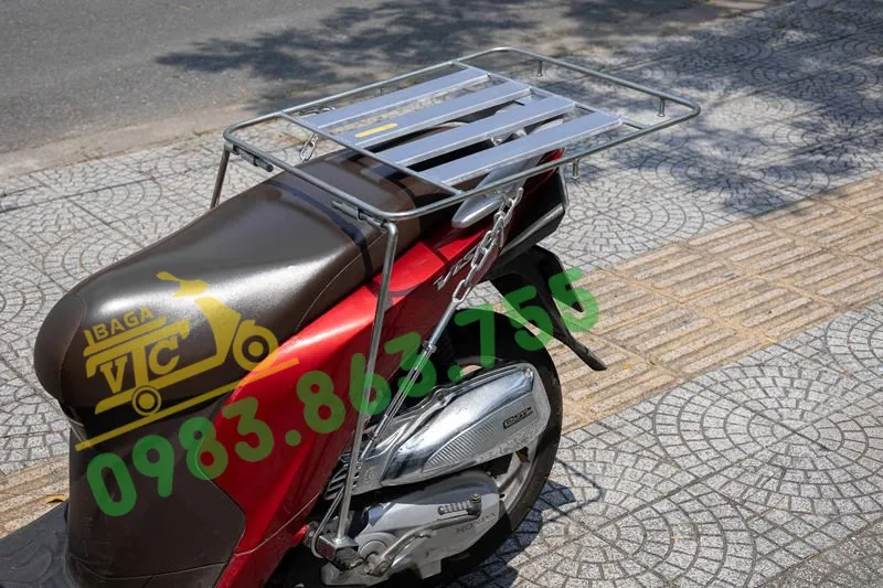 Baga đa năng sắt đặc cho xe số kích thước 50cm x 60cm