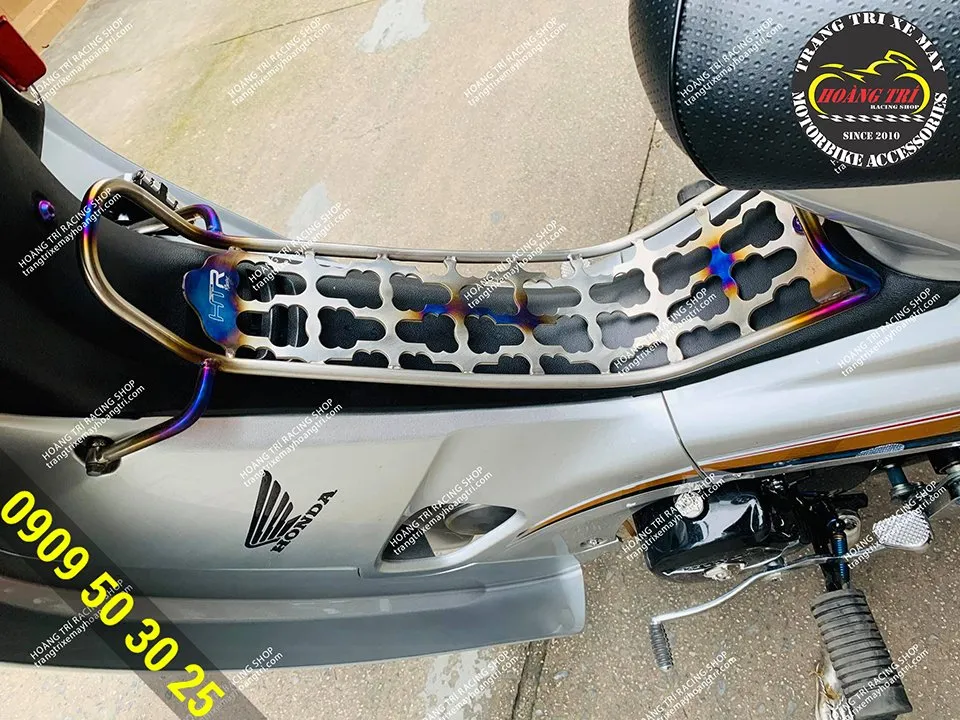 Baga giữa Titanium 100% lắp đặt chuẩn zin cho dòng xe Wave Alpha thế hệ mới