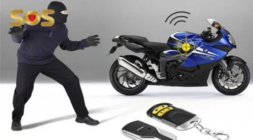 Sử dụng khóa chữ U và khóa đĩa để ngăn chặn kẻ gian di chuyển bánh xe