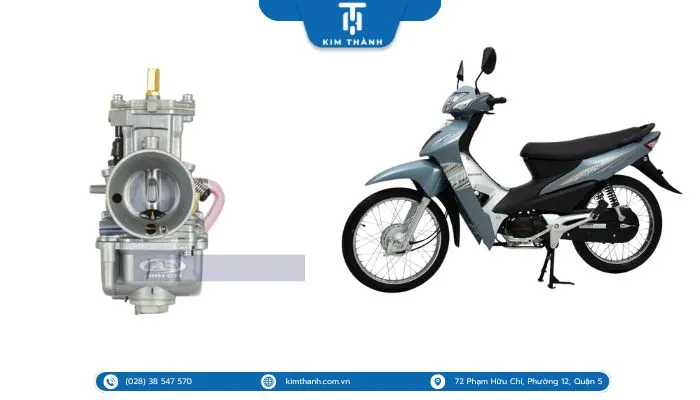 Phụ tùng bình xăng con xe Wave 