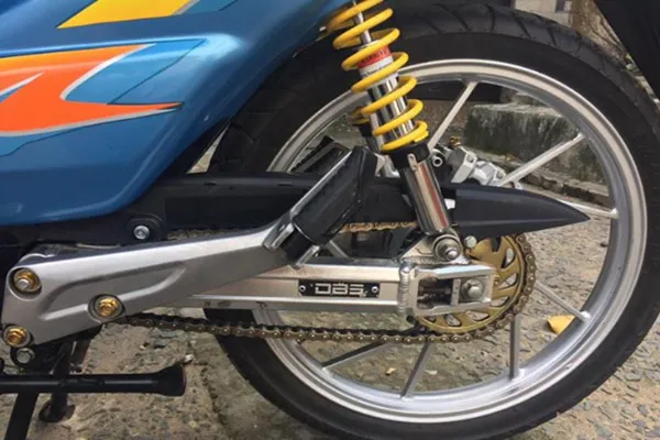 Tham khảo các mẫu độ xe Wave Trung Quốc nâng cấp mâm Raider