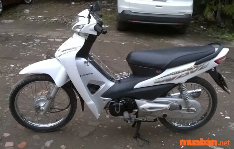 Các màu xe wave alpha 2020: mẫu xe màu trắng tinh tế, phù hợp với mọi đối tượng sử dụng.