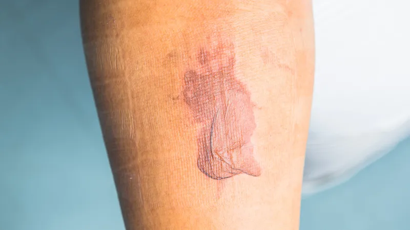 Sơ đồ giải phẫu da minh họa bỏng độ hai gây tổn thương biểu bì và hạ bì, yêu cầu cách xử lý bị bỏng bô xe máy kịp thời