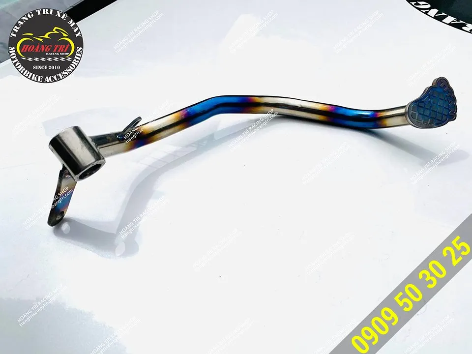 Phụ kiện cần thắng Wave titanium lắp đặt chuẩn zin không cần chế cháo phức tạp