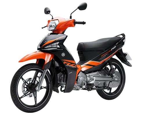 Màu cam nổi bật của Yamaha Sirius FI RC vành đúc