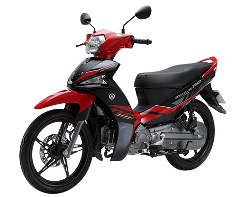 Màu đỏ mạnh mẽ của Yamaha Sirius FI RC vành đúc