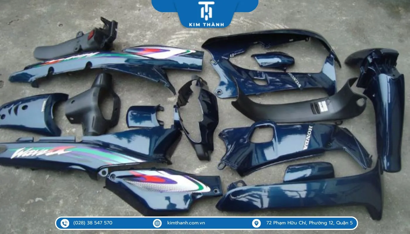 Chính sách và thời hạn bảo hành tiêu chuẩn cho phụ tùng dàn áo xe Wave RSX 110 khi mua tại đại lý Honda ủy quyền.