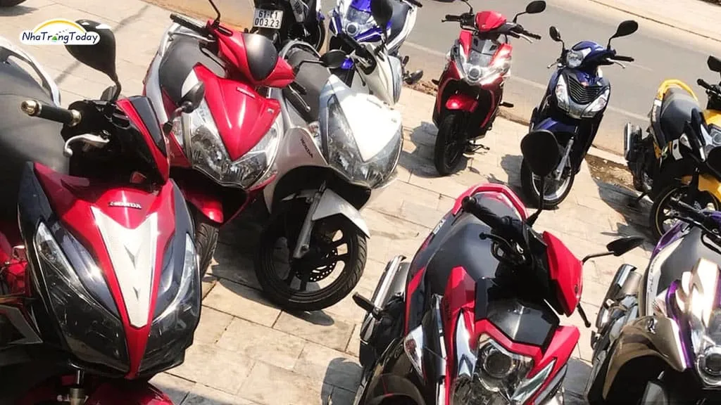 Thuê xe máy Huy Hoàng tại trung tâm Nha Trang - Giao xe nhanh chóng trong 5 phút