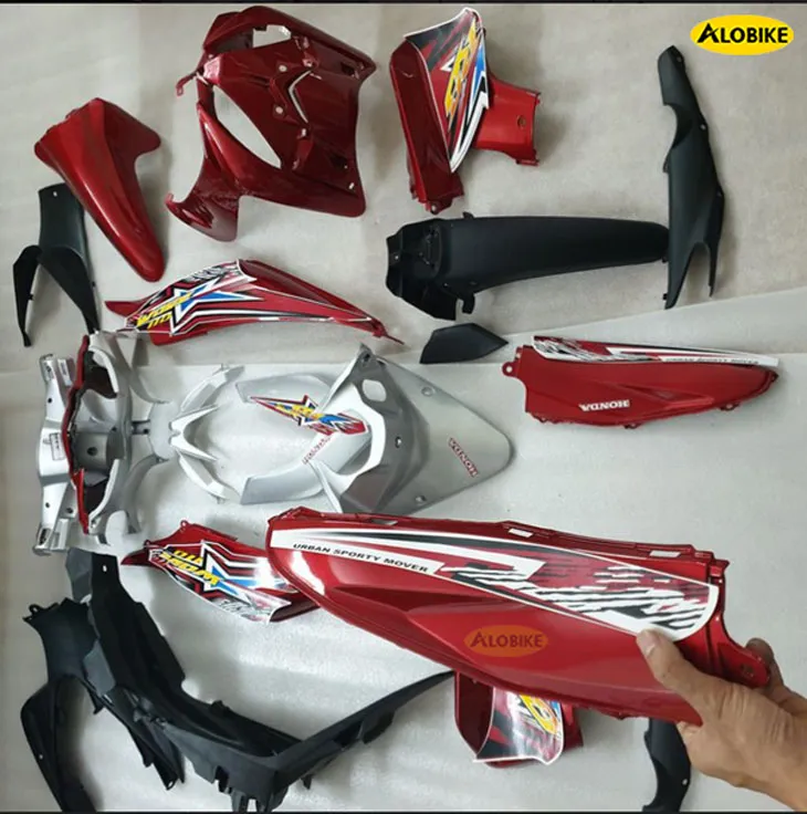 Bảng giá tham khảo dàn áo xe Wave RSX 110 các đời và màu sắc, bao gồm cả 2012