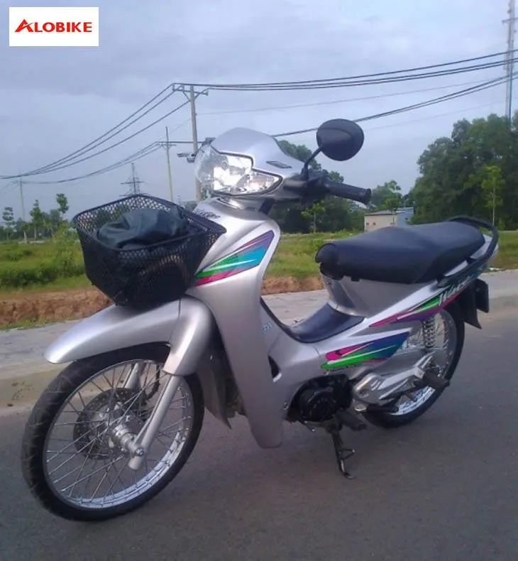 Dàn áo xe Wave 110 Trung Quốc màu bạc sang trọng