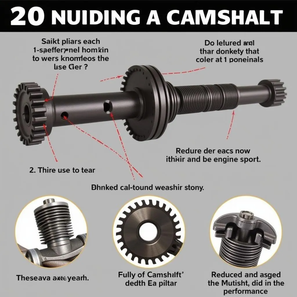 Dấu hiệu hư hỏng và mòn vấu cam trên trục cam xe máy cần phải thay thế gấp