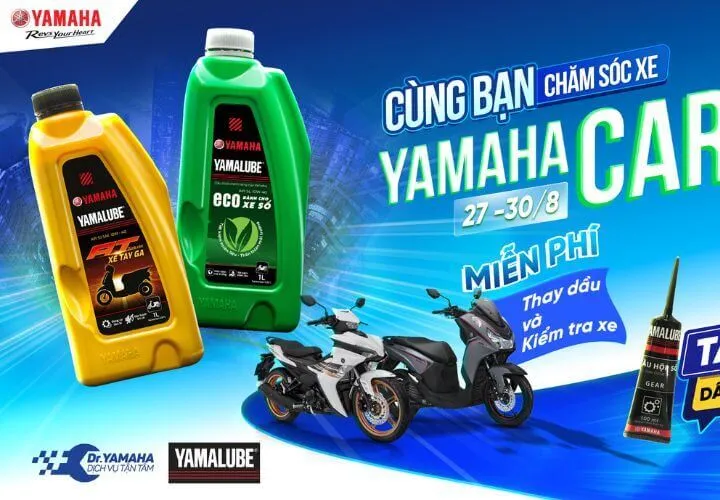 Dầu nhớt chính hãng Yamaha Yamalube cho xe tay ga, giá tốt, chất lượng đảm bảo