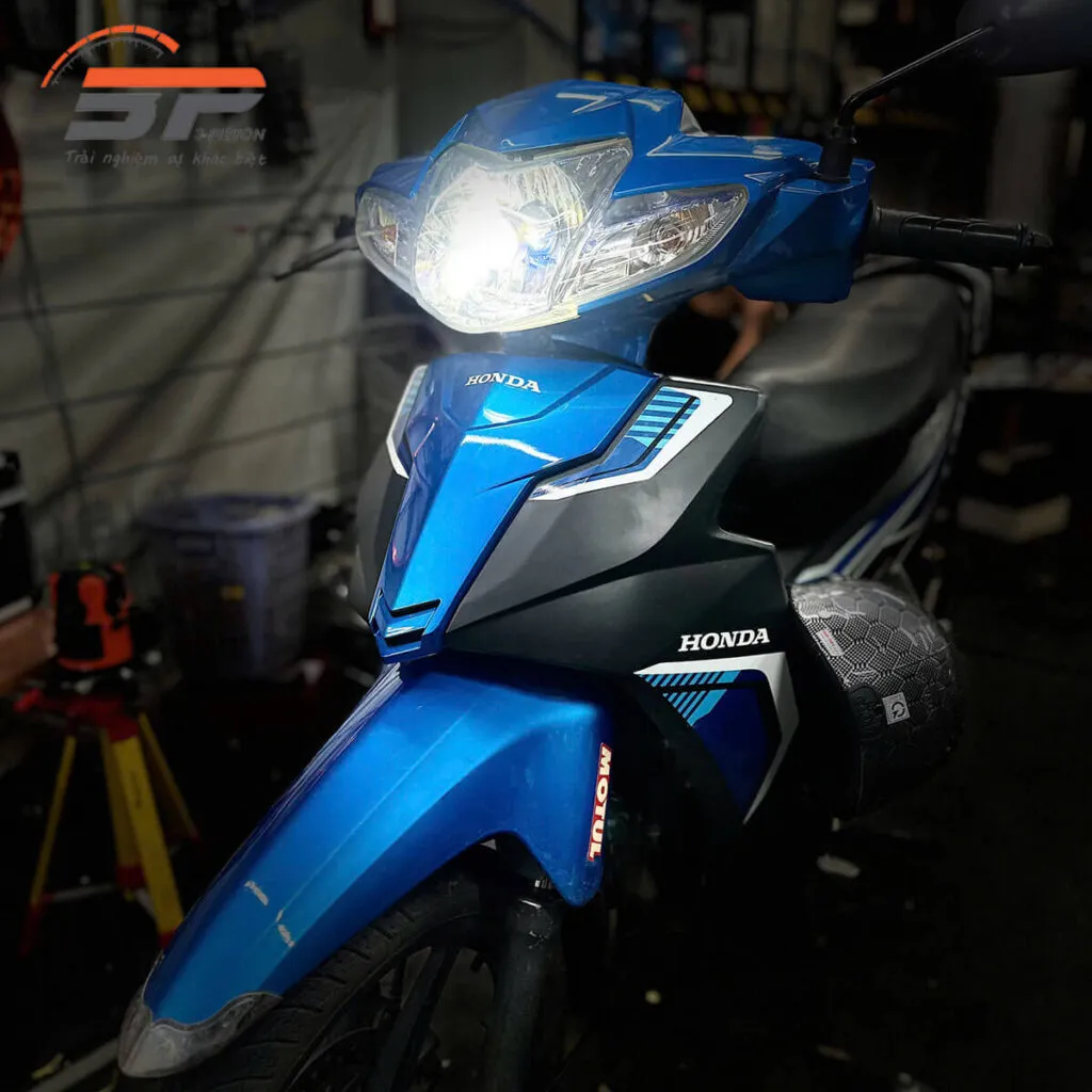 Phụ kiện và hộp đựng đèn pha LED cho xe Wave, đảm bảo chính hãng