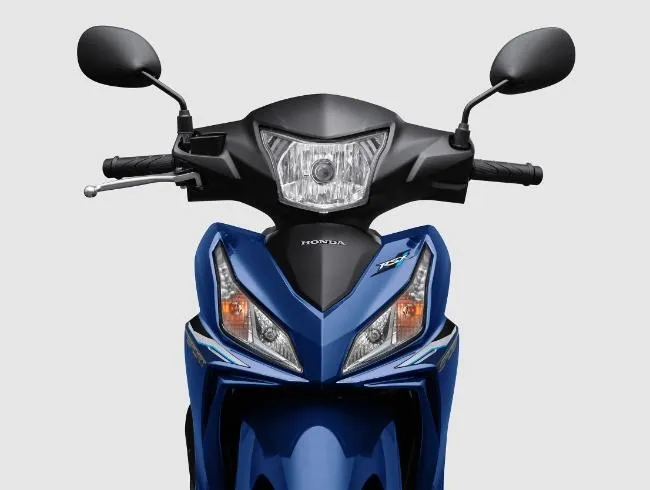 Hình ảnh tổng thể Honda Wave RSX FI 110cc phiên bản mới, nhấn mạnh đường nét góc cạnh năng động