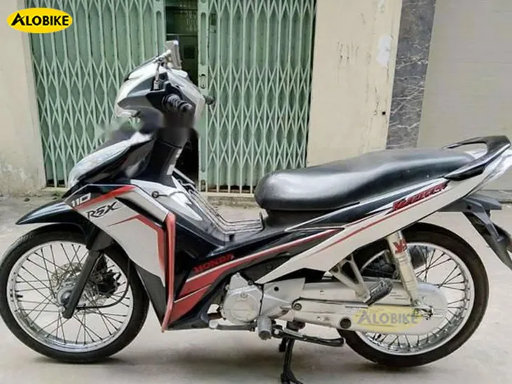 Dàn áo xe Wave RSX 2012 màu trắng chính hãng Honda đầy đủ chi tiết nhựa ABS nguyên sinh