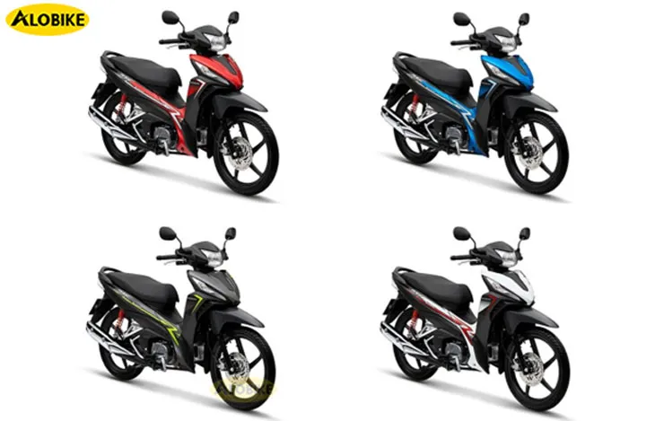 Ảnh minh họa bộ vỏ nhựa Wave RSX 110 đời 2019 với thiết kế gân guốc hơn