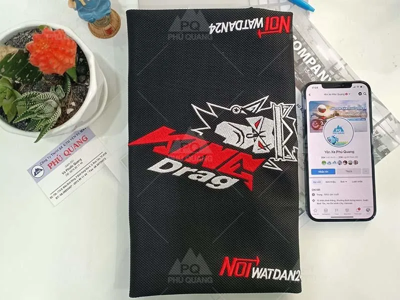 Hình ảnh minh họa - Yên xe wave phân tầng kết hợp mút đệm cao cấp.