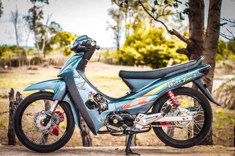 Một chiếc Wave độ kiểng mang phong cách đường phố năng động