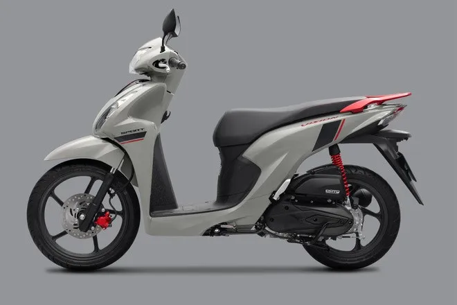 Honda Vision màu đen, mẫu xe tay ga phổ thông bán chạy nhất thị trường Việt Nam