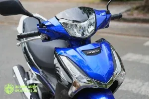 Honda Wave 125i Malaysia màu xanh dương