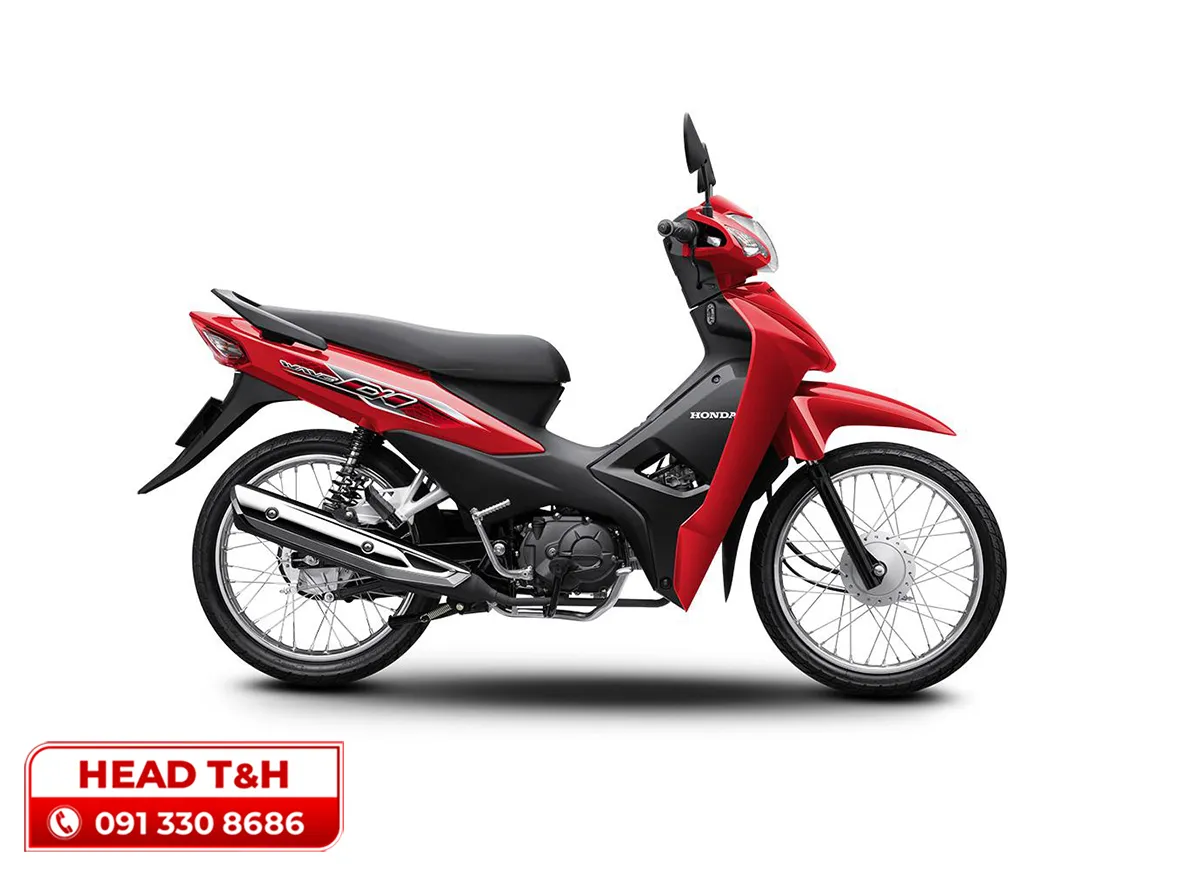 Honda Wave alpha 110 bản tiêu chuẩn màu đỏ
