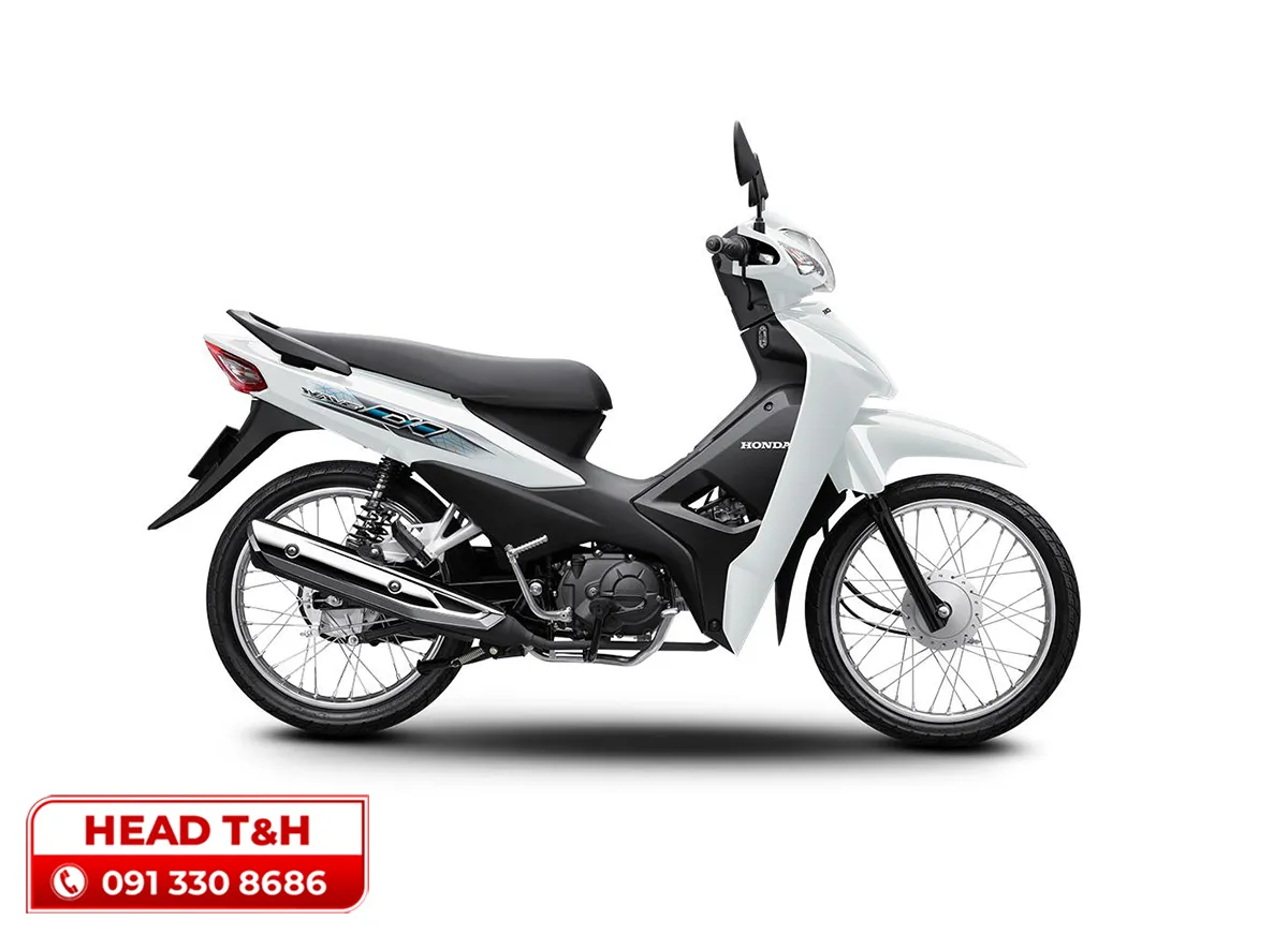 Honda Wave Alpha 110 phiên bản Tiêu chuẩn màu Trắng, tinh tế và thanh lịch