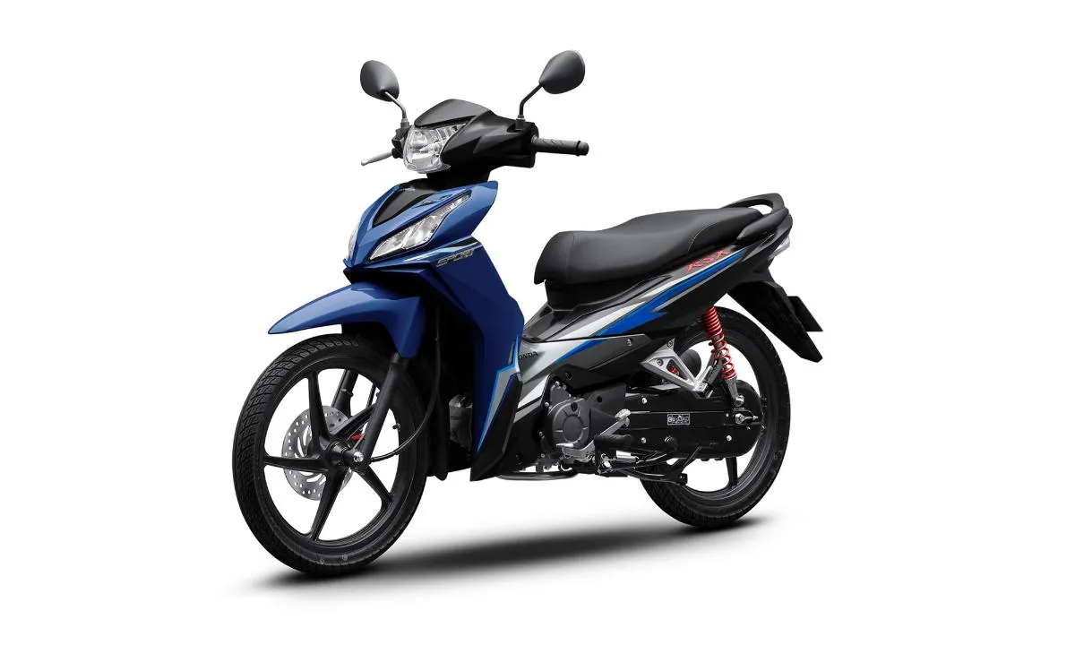 Honda Wave RSX với kích thước tổng thể gọn gàng, phù hợp di chuyển trong đô thị