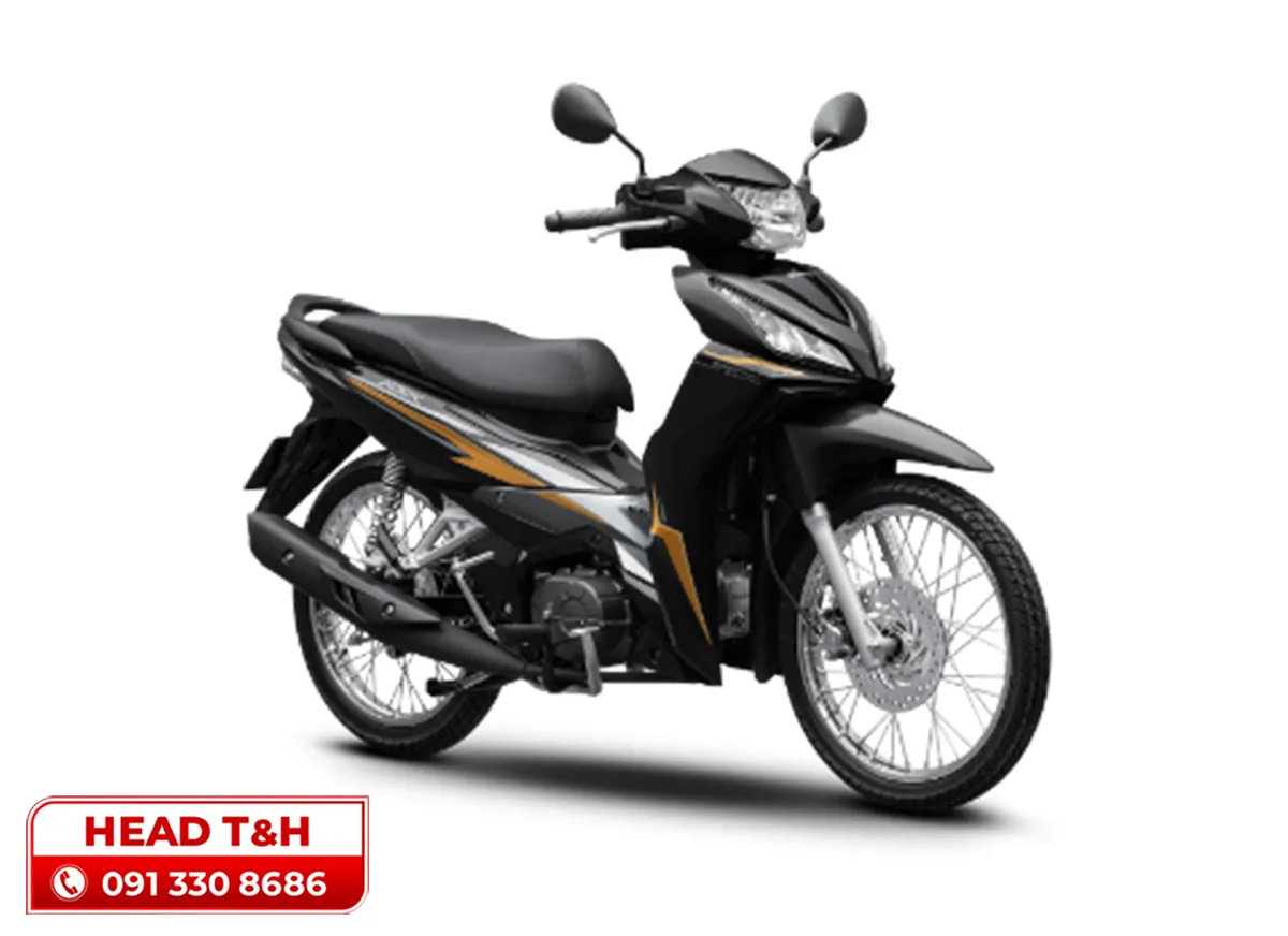 Honda Wave RSX bản đặc biệt màu đen bạc, thể hiện sự sang trọng và mạnh mẽ